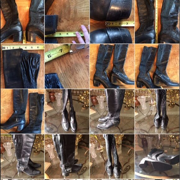 🎃 - GORGEOUS BACK Pliner Tall Boots! - Picture 6 of 8